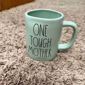Rae Dunn Green Mug One Tough Mother